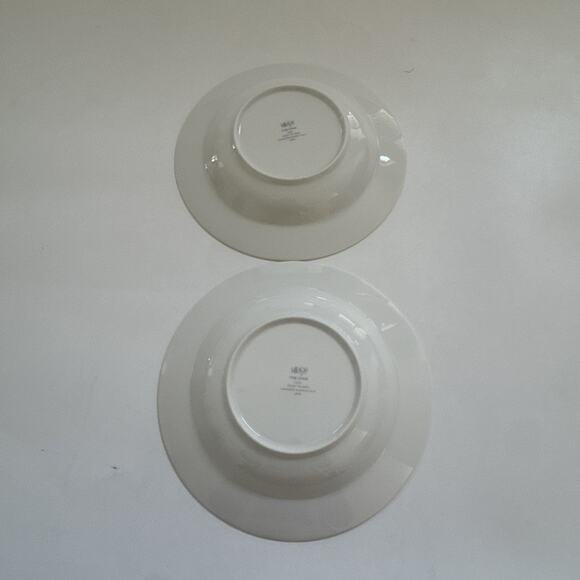 Set of 2 Mikasa Pansy Celadon Soup Salad Bowls L5752 Floral Dish Made in Japan - Picture 3 of 8